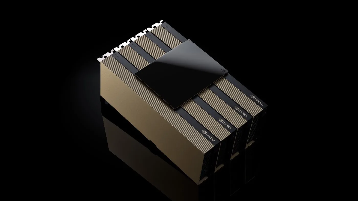 NVIDIA H200 NVL GPUs connected with NVLink bridges